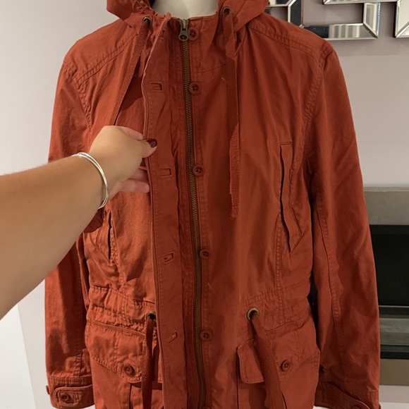 L.L. Bean Rust Orange Jacket size XL - Picture 4 of 7